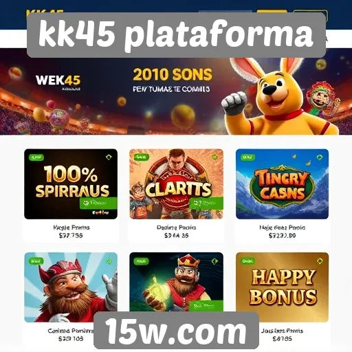 Promoções atuais no site kk45 para jogadores